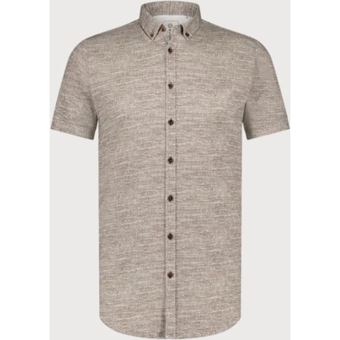 Blue Industry Button-down overhemd korte mouw |