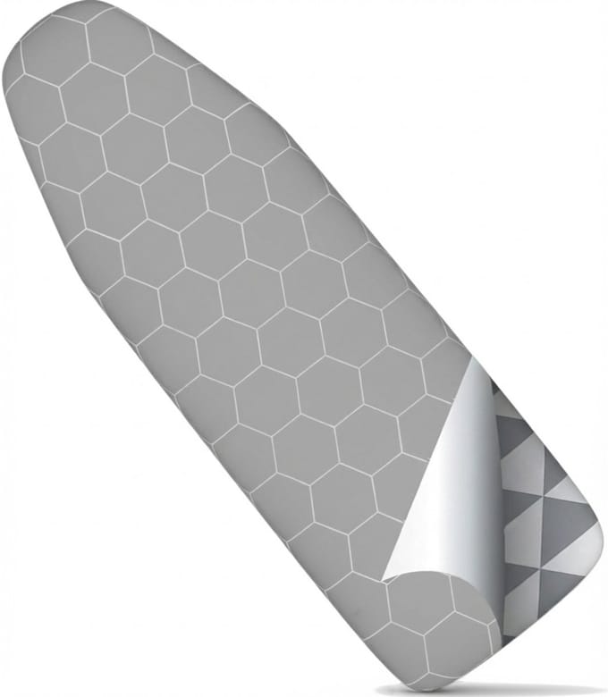 Strijkplankhoes - Strijkplankhoezen - Strijkplankovertrek - Grijs