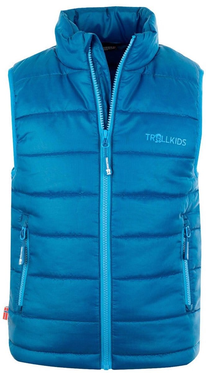 Trollkids Trondheim Vest Blauw 104 cm Kinderen