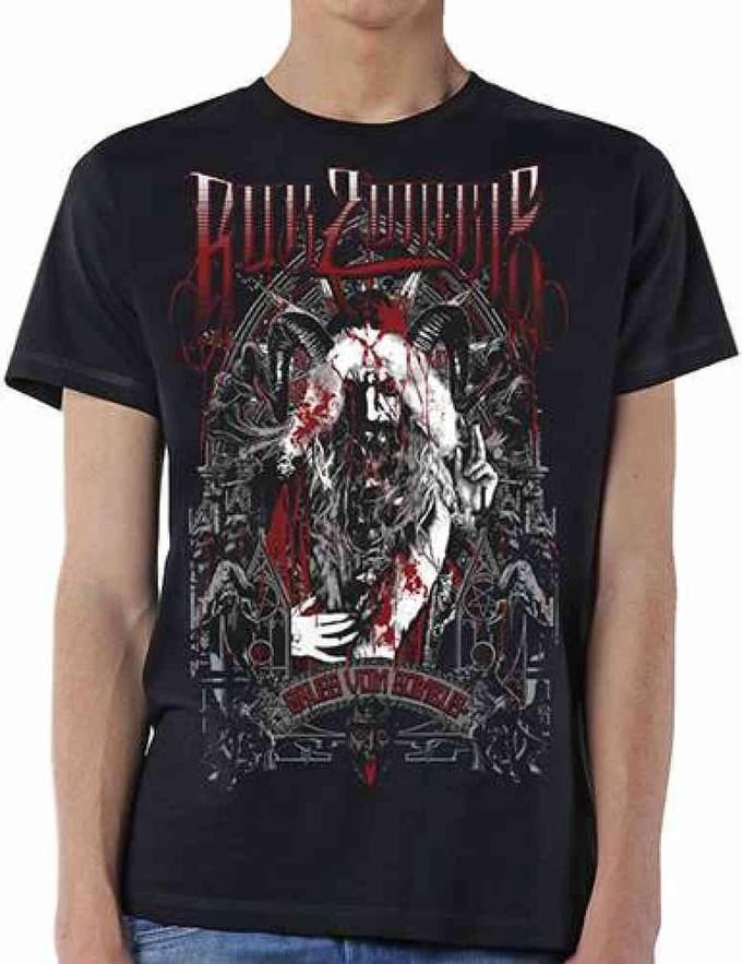 Rob Zombie - Krampas Zombie Heren T-shirt - M - Zwart