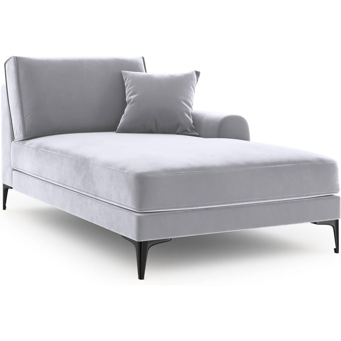 Chaise longue Madara rechts velvet | Mazzini Sofas