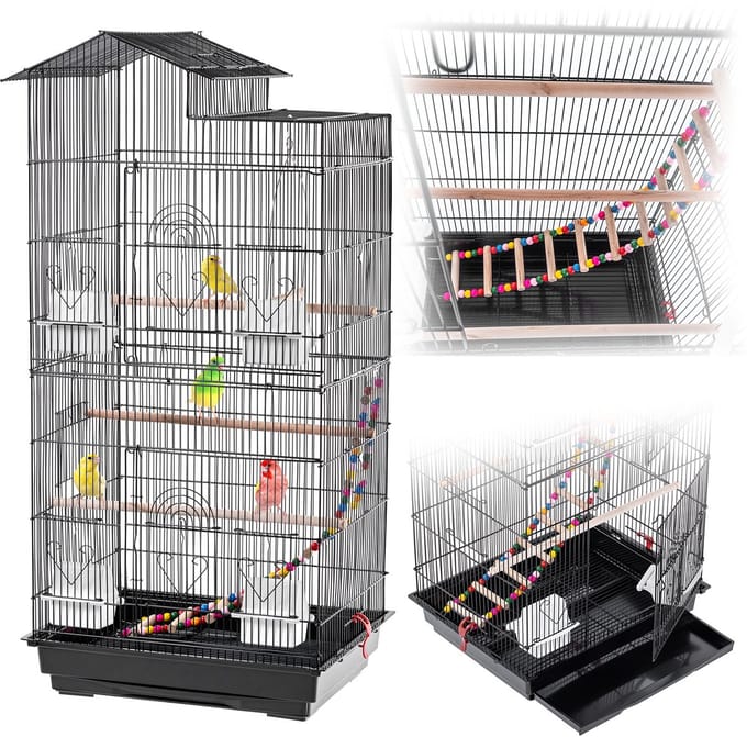 KADAX Vogelkooi 46x36x100 cm K12877