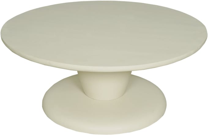 Starfurn - Salontafel Mabel - Wit - 90x90x38 cm