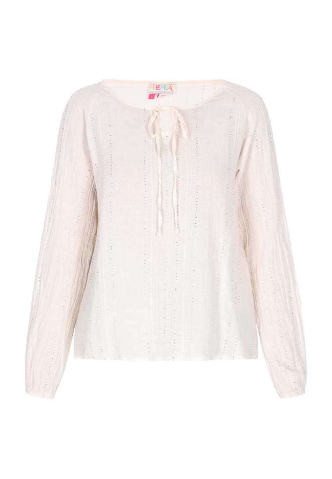IZIA Blouse Dames wolwit
