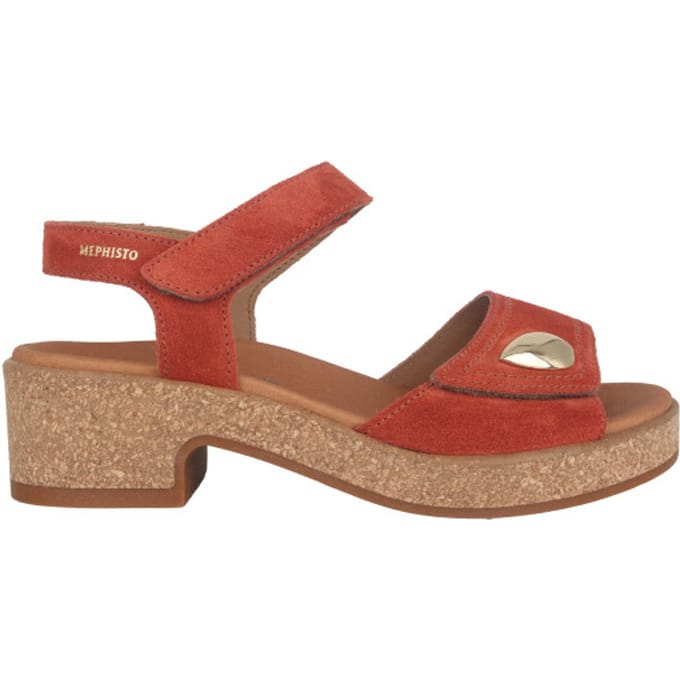 Mephisto Franka - dames sandaal - Rood - maat 35 (EU) 2.5 (UK)