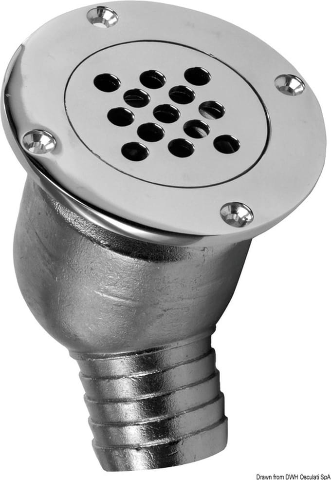 Osculati RVS Kuipafvoer Ø 92mm