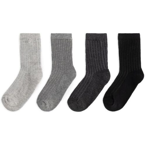 Prénatal sokken 4 paar Grey Melee Dark 3-6 heren