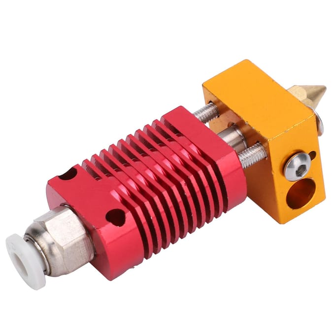 Hot-end extrusiekop, volledig metalen 3D-printeraccessoires, vervanging voor Ender33SV2 orange