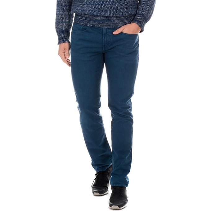 Lange jeans voor heren met ademende stof 5P3906