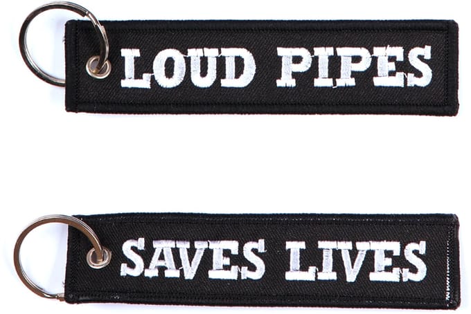 Sleutelhanger Loud pipes saves lives