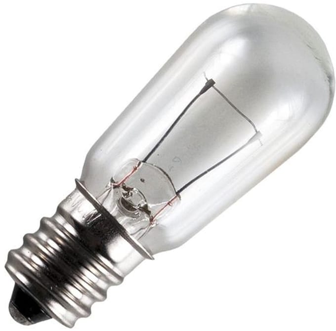 Signaallamp E12 24V 6W - 250 mAh - Per stuk - S19 Gloeilamp Ø19mm - 46mm - 2500K - Dimbaar