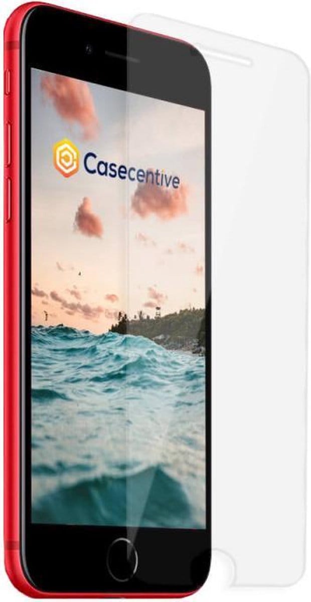 Casecentive Glass Screenprotector 2D - Glasplaatje - iPhone 7 / 8 / SE 2020