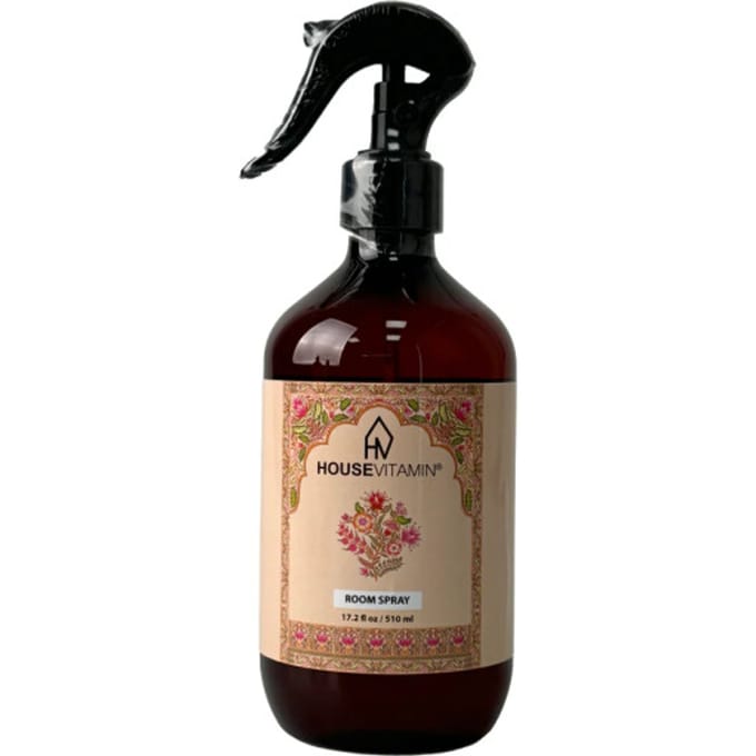 Housevitamin – Roomspray 500 ml – Amber – Luxe Interieurparfum – Geurboost & Cadeau!
