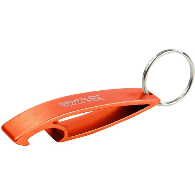 Regatta Stalen sleutelhanger flesopener (Oranje)