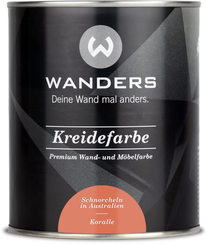 Wanders24 Krijtverf meubelverf – Koraal – Mat – 750 ml