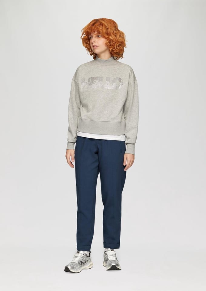 Q/S designed by - Broek - Maat 36 - Vrouwen - 5959 BLUE - polyester