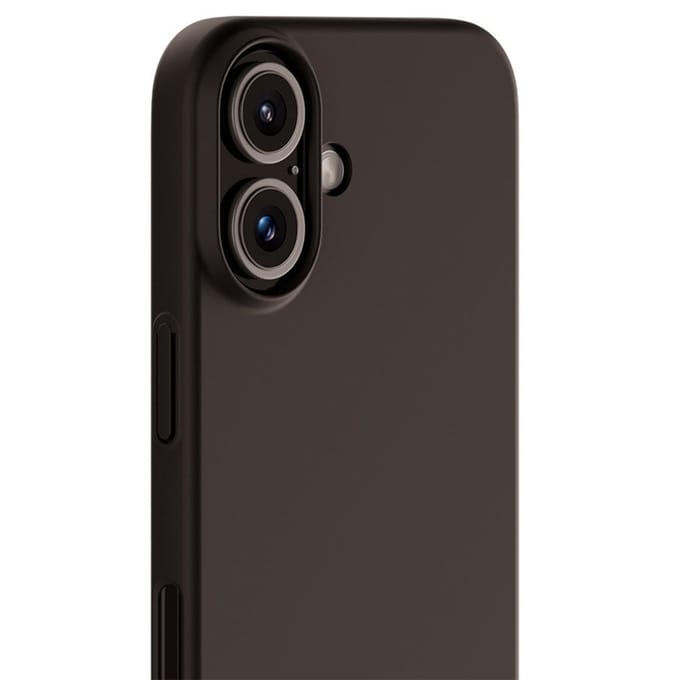 Holdit Slim Case voor de Apple iPhone 16 Plus - Zwart