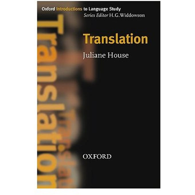 Translation - Juliane House