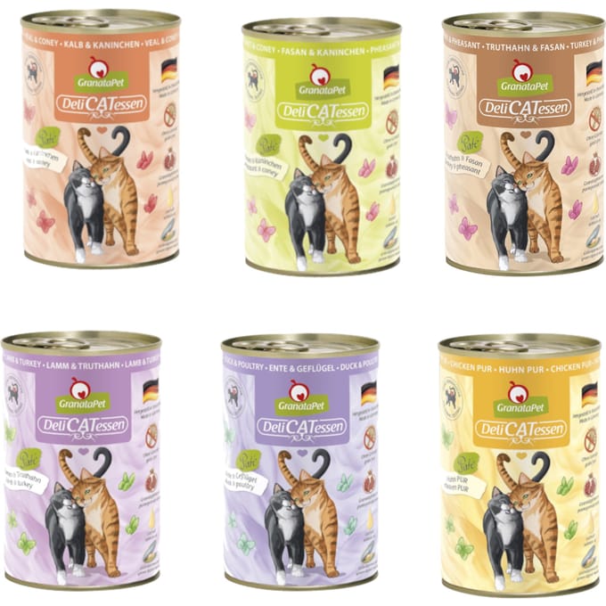 24x400g DeliCatessen III Granatapet Kattenvoer