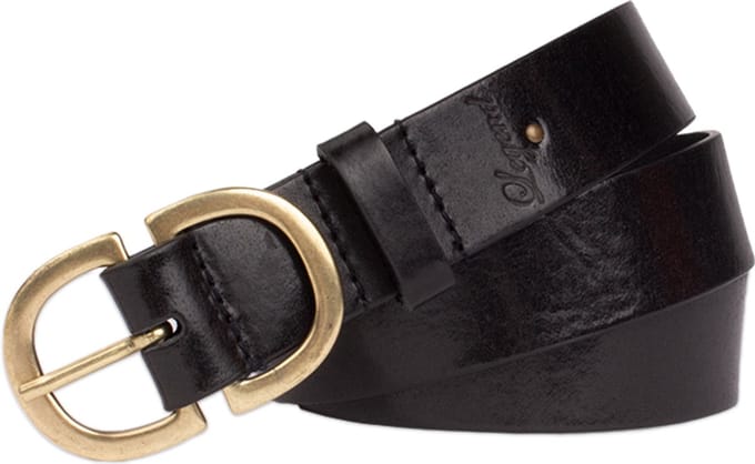 Legend Dames - Leren riem - Zwart - 85cm