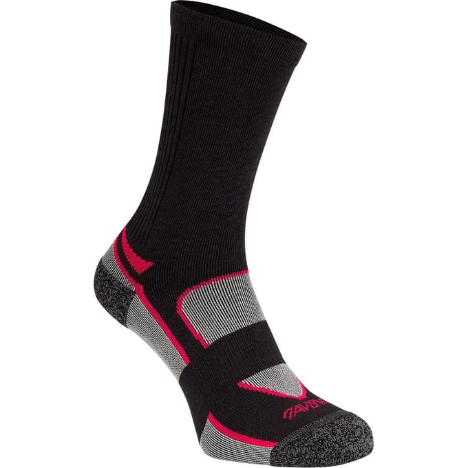 Avento Sportsokken Dames - 2-Pack - Grijs/Fuchsia - 35-38