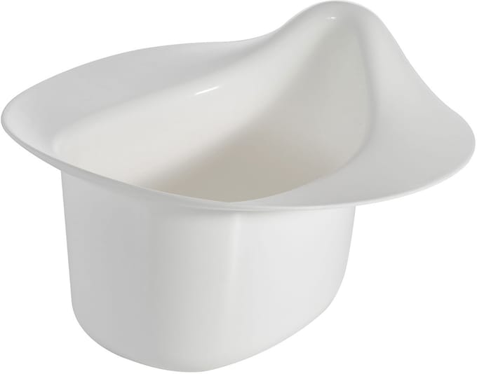 Kindsgut - Plaspotje - Voor Baby’s & Zindelijkheidstraining - Wit - Ergonomisch ontwerp - Eenvoudig schoon te maken