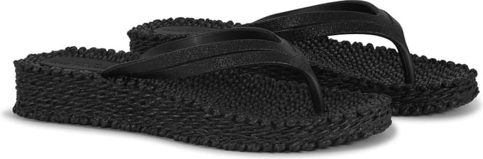 Gelaagde Sleehak Slippers Glitter Dames Ilse Jacobsen Hornbæk