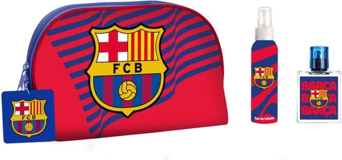 FC Barcelona Toilet Bag EDT 50 ml + Shower Gel 60 ml