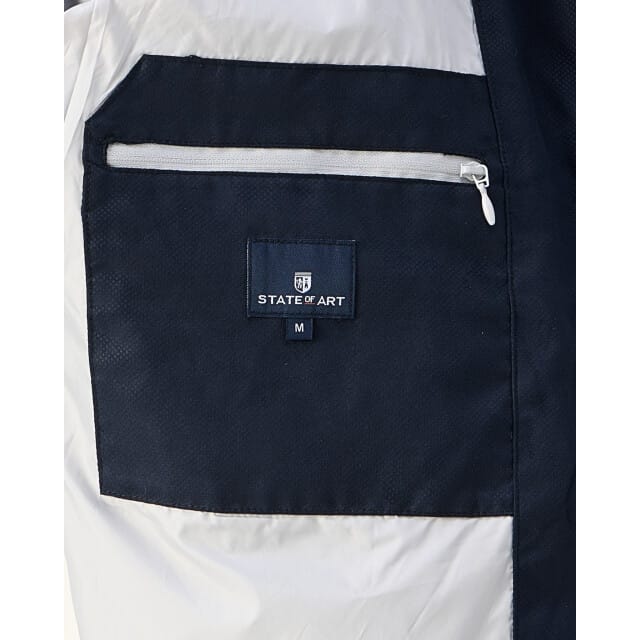 State Of Art Tussenjas Navy - Maat M - Heren