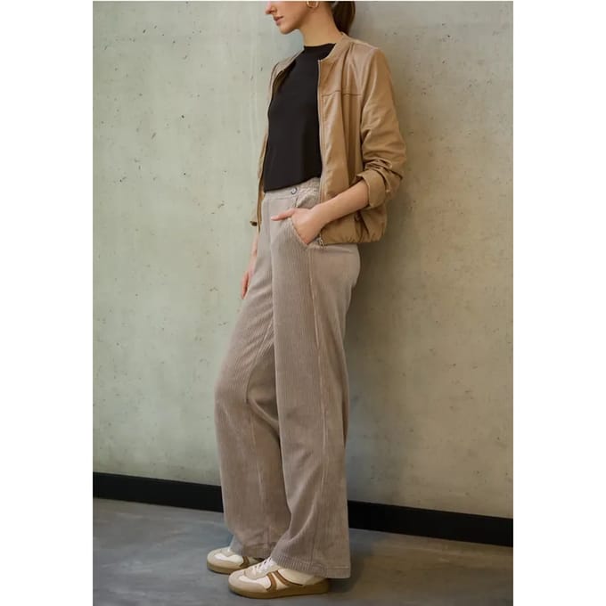 Straight Legs corduroy broek