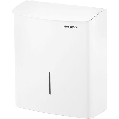 AIR-WOLF Hygiëne afvalbak - 10 liter - RVS Wit