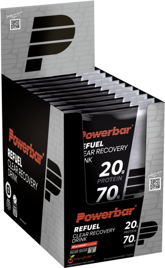 Powerbar Refuel Clear Recovery Drink Wild Cherry (10x97g)