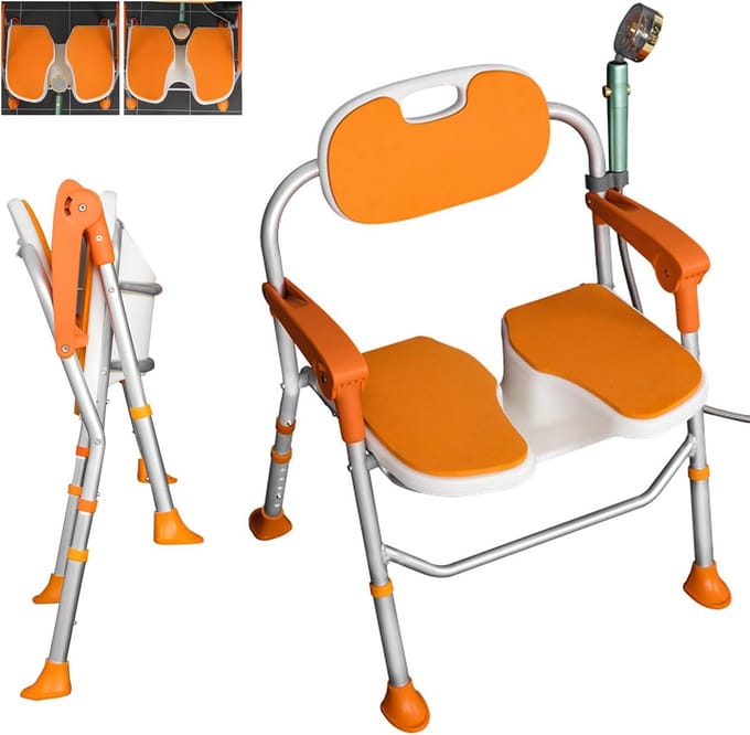 Douchekruk met Armsteun - Douchekruk - Extra Stevig - Zit stabiliteit set