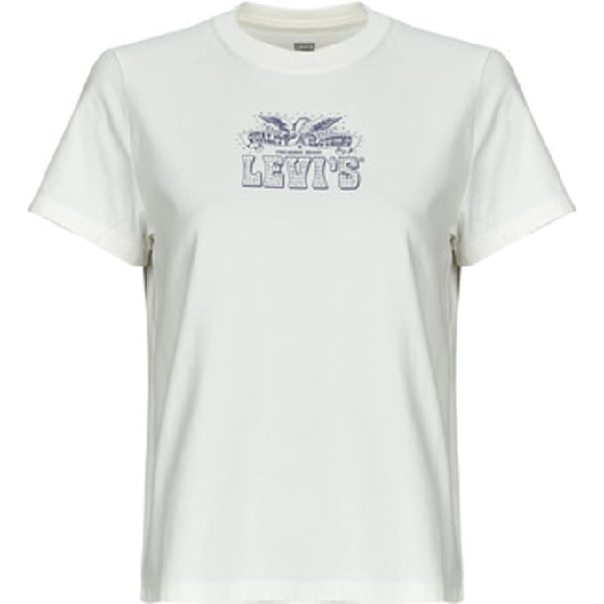 Levis  T-shirt Korte Mouw FAVORITE TEEE RHINESTONE EAGLE POSTER