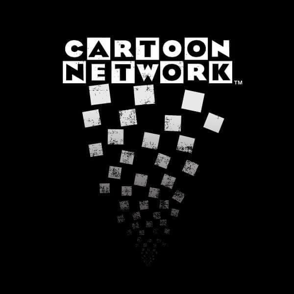 Cartoon Network Logo Fade Women's T-Shirt - Black - S