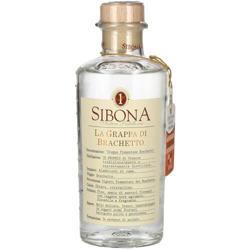 Sibona La Grappa di BRACHETTO 40% Vol. 0,5l