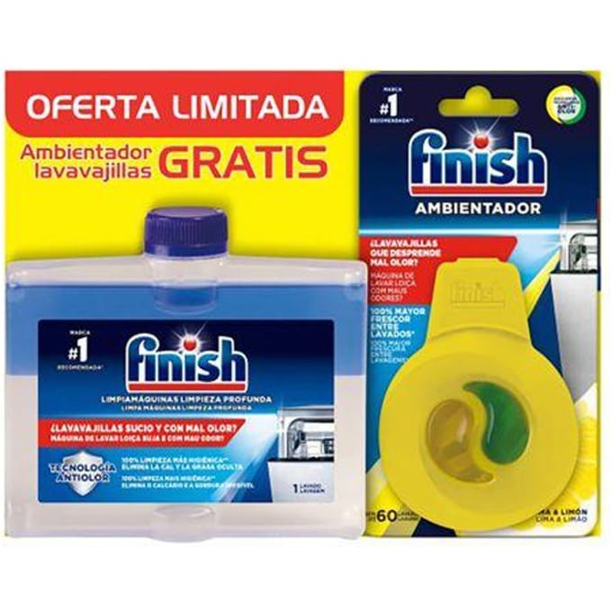 Nettoyant Pour Lave-vaisselle 250 Ml + Désodorisant Citron Vert/citron