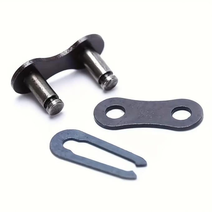 Connecteurs de chaîne de vélo robustes adaptés aux vitesses simples/multiples - Maillon rapide pour un assemblage facile, Pièces de rechange durables pour chaîne de vélo gray