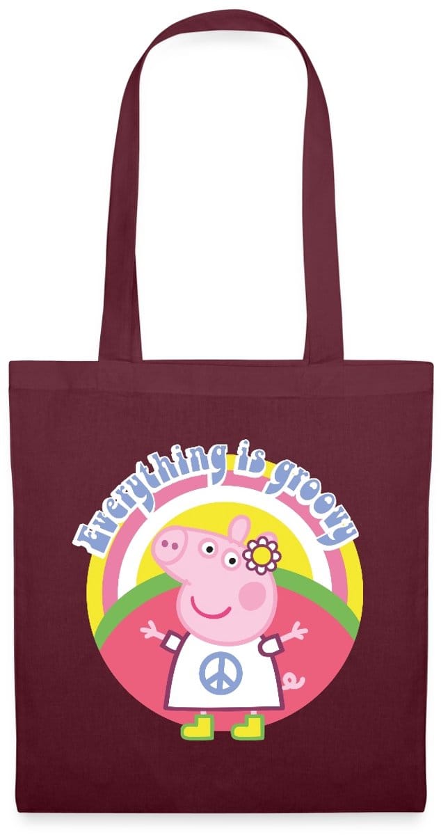 Peppa Pig Good Mood Tas Van Stof Schoudertas