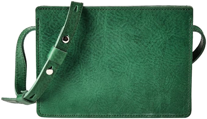 Harold's SAS Schoudertas Leer 23 cm - Dames - gruen