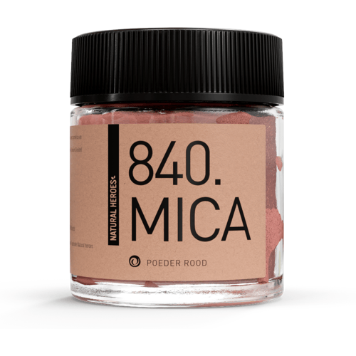 Natural Heroes Mica Poeder - Rood, 30 ml