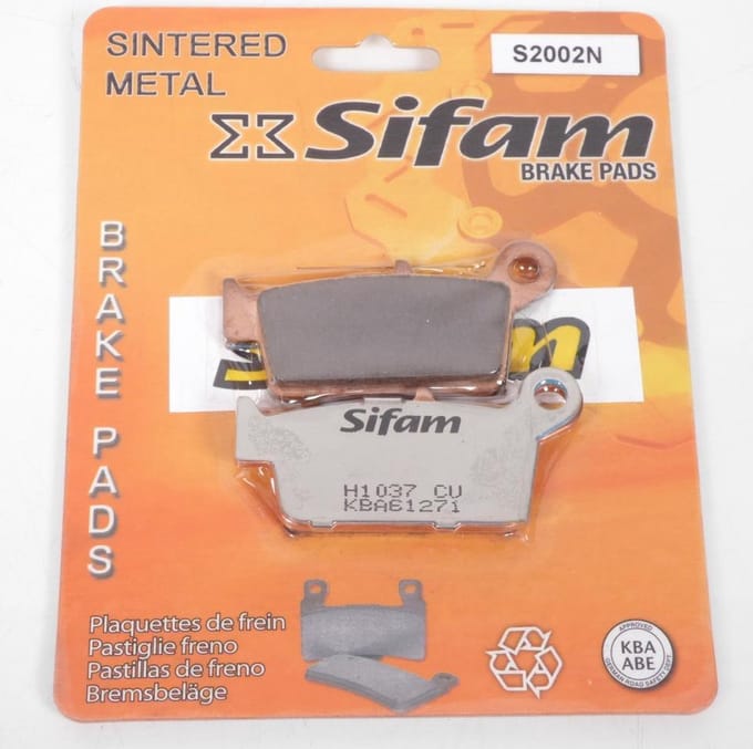 sifam remblokjes voor suzuki 400 dr-z e motor 2000 tot 2008 ar nieuw