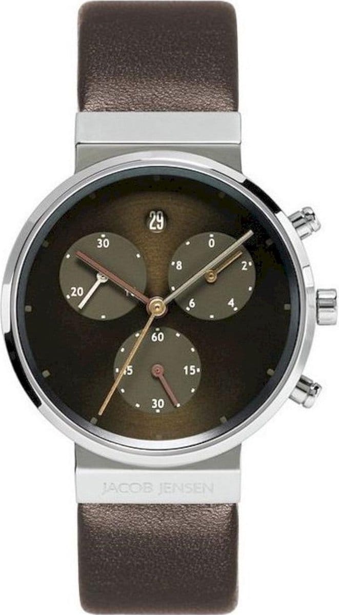 Jacob Jensen Chronograph 614 - Polshorloge