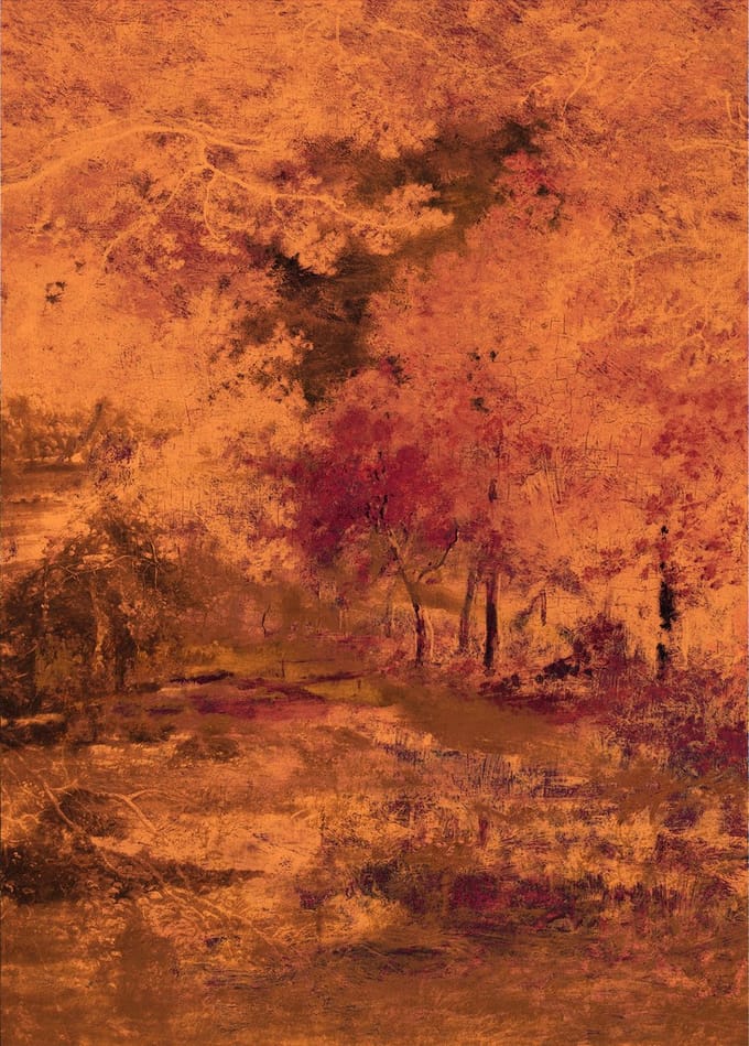 Fotobehang Autumna - Meerkleurig - 2,80m X 200cm