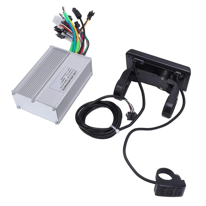 Sinusgolf Controller met SW900 LCD Display Paneel 20A 3 Modus Sinus Controller LCD Display Kit voor Elektrische Fiets gray