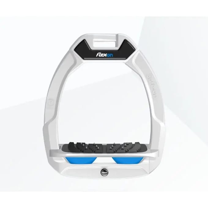 Veiligheids-ruitersriem Inclinatie Ultra Grip Wit/Grijs/Blauw Flex-On Safe-On