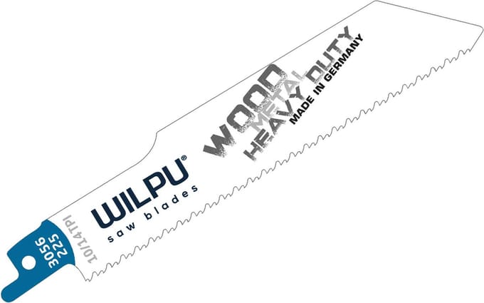Reciprozaagbladen Wilpu 3056/225 - Universele toepassing - Bosch S936BEF (set van 5)