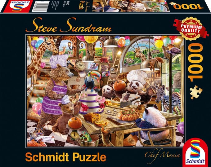 Chef Mania, 1000 stuks Puzzel