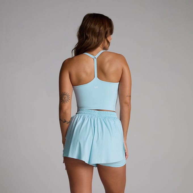 MP Dames Tempo Strappy Racerback Vest - Hemelsblauw - XL
