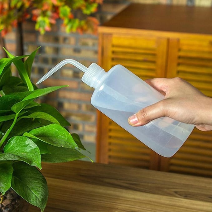 Knijpfles Gieter voor Succulenten Tuin Potplant(L) white